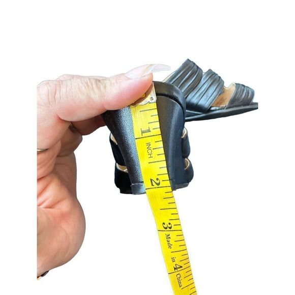 Trotters Leather Wedge Sandals - Picture 7 of 12